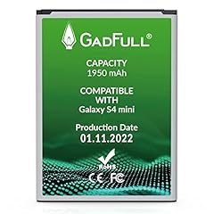 GadFull Batteria compatibile con Samsung Galaxy S4 mini | 2020 Data di produzione | Corrisponde al B500BE originale | Compatibile con Galaxy S4 mini i9190 |Dual SIM i9192|S4 mini LTE i9195, usato usato  Spedito ovunque in Italia 