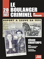 Boulanger criminel octobre d'occasion  Livré partout en Belgiqu