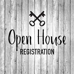 Open house registration for sale  Delivered anywhere in USA 