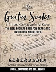 Guitar scales three for sale  Delivered anywhere in USA 