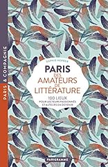 Paris amateurs littérature d'occasion  Livré partout en France