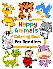 Happy animals coloring for sale  Delivered anywhere in USA 