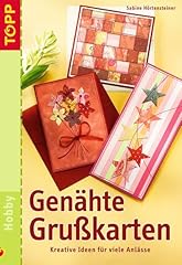 Genähte grußkarten kreative gebraucht kaufen  Wird an jeden Ort in Deutschland