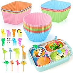 80pcs silicone lunch for sale  Delivered anywhere in USA 