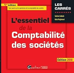 Essentiel comptabilite societe d'occasion  Livré partout en France