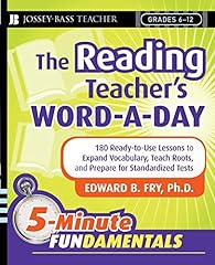 Reading teacher word for sale  Delivered anywhere in USA 