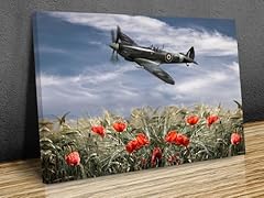 Supermarine spitfire poppy for sale  Delivered anywhere in UK