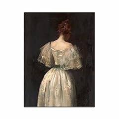 Vintage lady canvas for sale  Delivered anywhere in USA 