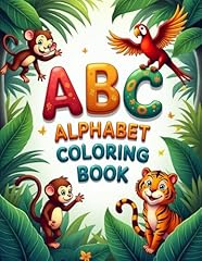 Abc alphabet coloring for sale  Delivered anywhere in USA 