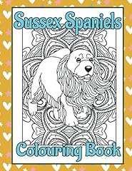 Sussex spaniels colouring for sale  Delivered anywhere in UK