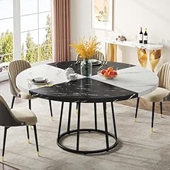 Tribesigns round dining for sale  Delivered anywhere in UK