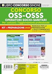 Kit concorso oss usato  Spedito ovunque in Italia 