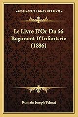 Livre 56 regiment d'occasion  Livré partout en France