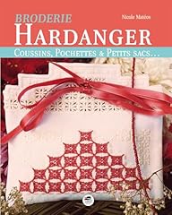 Broderie hardanger coussins d'occasion  Livré partout en France