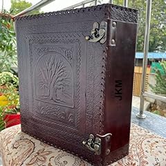 Leather ring binder for sale  Delivered anywhere in USA 