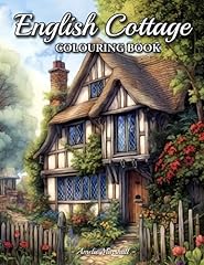 English cottage colouring for sale  Delivered anywhere in UK