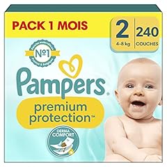 Pampers couches premium d'occasion  Livré partout en Belgiqu