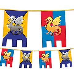 Knights dragons bunting for sale  Delivered anywhere in UK