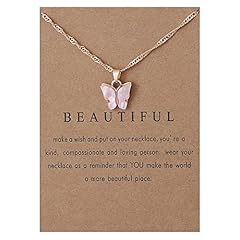 Adoshine butterfly necklace for sale  Delivered anywhere in USA 