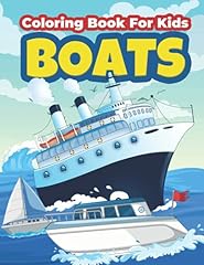 Boats coloring book for sale  Delivered anywhere in USA 