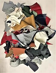 Leather scraps pieces for sale  Delivered anywhere in USA 