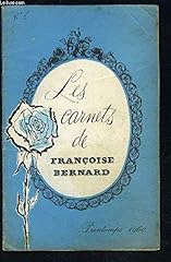 Carnets francoise bernard d'occasion  Livré partout en France