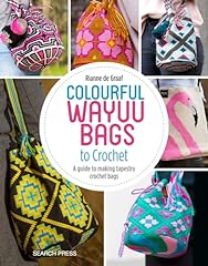 Colourful wayuu bags usato  Spedito ovunque in Italia 