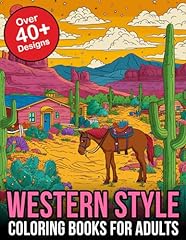 Western style coloring for sale  Delivered anywhere in USA 