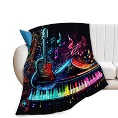 Guitar blanket colorful for sale  Delivered anywhere in USA 