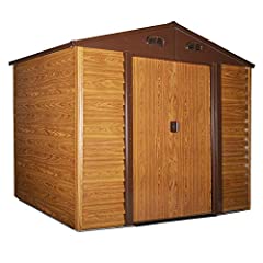 Outsunny 9 x 6ft Garden Metal Storage Shed House Hut for sale  Delivered anywhere in UK