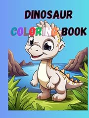 Dinosaur coloring book d'occasion  Livré partout en France