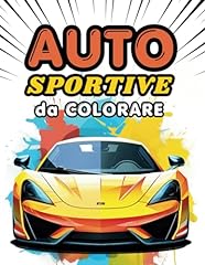 Auto sportive colorare usato  Spedito ovunque in Italia 