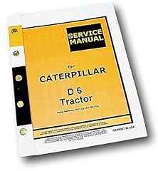Used, Caterpillar D6 D6C Crawler Tractor Dozer Service Repair for sale  Delivered anywhere in USA 