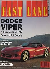 Fast lane magazine for sale  Delivered anywhere in UK