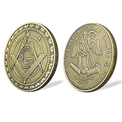 Masonic coin freemasons for sale  Delivered anywhere in USA 