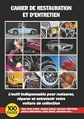 Cahier restauration entretien d'occasion  Livré partout en France