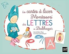 Cartes lacer montessori d'occasion  Livré partout en France