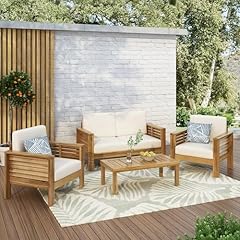 Piece outdoor acacia for sale  Delivered anywhere in USA 