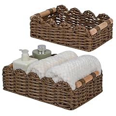 Cubesland wicker scalloped for sale  Delivered anywhere in USA 