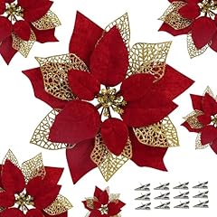 Pcs poinsettia flower for sale  Delivered anywhere in USA 