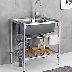 Laundry sink stainless for sale  Delivered anywhere in UK
