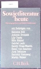 Sowjetliteratur gebraucht kaufen  Wird an jeden Ort in Deutschland