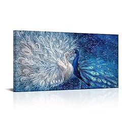 Ouelegent peacock canvas for sale  Delivered anywhere in USA 