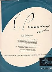 Puccini boheme kurzoper gebraucht kaufen  Wird an jeden Ort in Deutschland