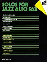 Solos jazz alto for sale  Delivered anywhere in USA 