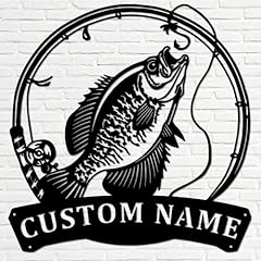 Personalized crappie fish for sale  Delivered anywhere in USA 