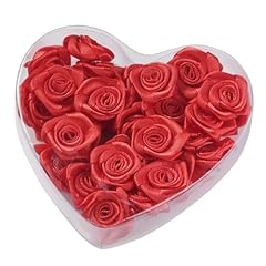 Satin rosen rot gebraucht kaufen  Wird an jeden Ort in Deutschland