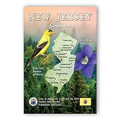 New jersey map for sale  Delivered anywhere in USA 
