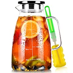 Water jug glass for sale  Delivered anywhere in UK