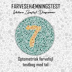 Farveblindhedstest ishihara sy for sale  Delivered anywhere in UK